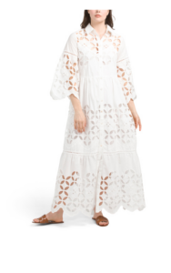 Long Sleeve Cut out Maxi Dress