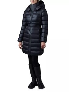 Ashley Down Belted Puffer Coat