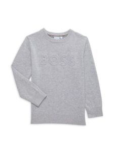 Little Boy's & Boy's Logo Sweater