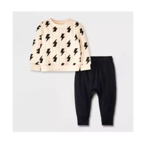 Lighting Bolt Top & Bottom Set