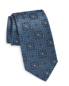 Medallion Silk Tie