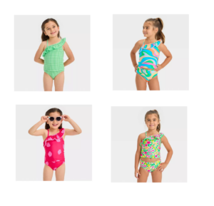 Toddler Girls' Ruffle Tankini Set