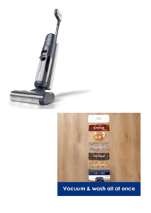 Smart Cordless Wet Dry Vacuum Cleaner and Mop for Hard Floors