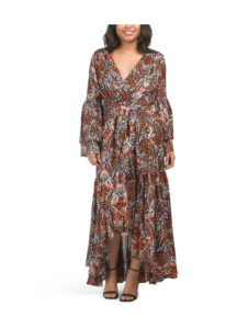 Adamite Long Sleeve Maxi Dress