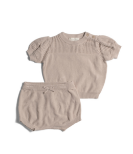 2pc Infant Girls Knit Set