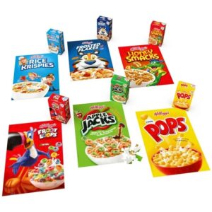 Fun Pack Puzzles 6 Cereal Boxes Bundle