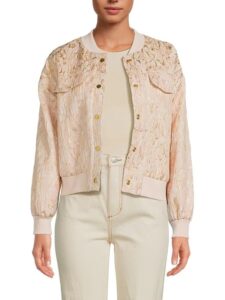 Brocade Bomber Jacket