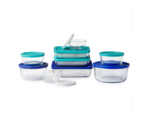 Pyrex 18pc Glass Storage Set