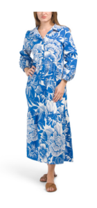 Floral Shirt Dress Midi Dress