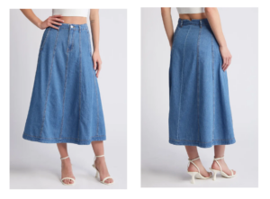 Brynn Denim Skirt