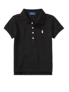 Short Sleeve Mesh Polo Shirt (size 2-4)