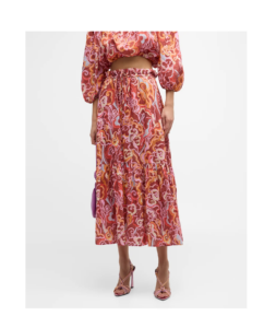 Francis Printed Drawstring Skirt