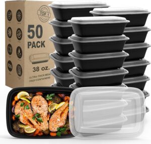 Meal Prep Containers, 50pack