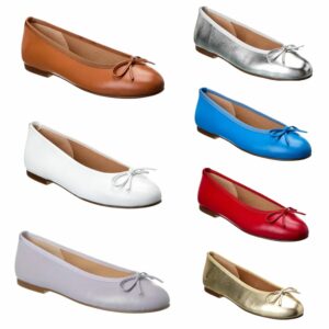 Emerald Leather Flat