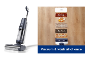 Smart Cordless Wet Dry Vacuum Cleaner and Mop for Hard Floors
