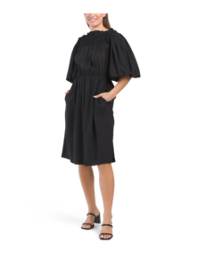 Textured Smocked Dress