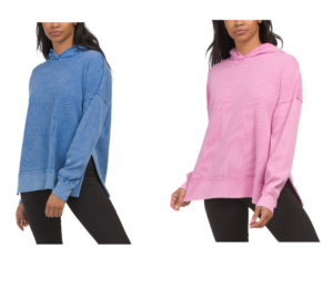 Mineral Wash Waffle Hoodie