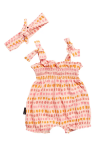 Spotty Balloon Romper & Headband