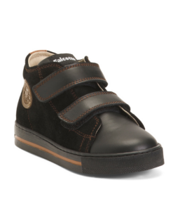 Michael Suede and Leather Velcro Sneakers (infant, Toddler)