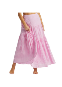 Sol Tiered Cotton Maxi Skirt