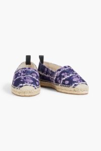 Kenda Printed Canvas Espadrilles