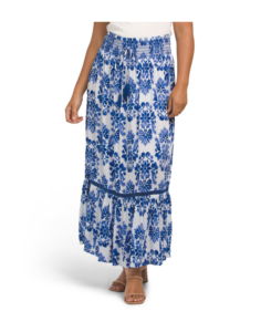 Floral Maxi Skirt