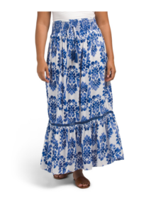 Floral Maxi Skirt