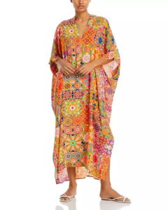 Kaleida Caftan Swim Cover-up
