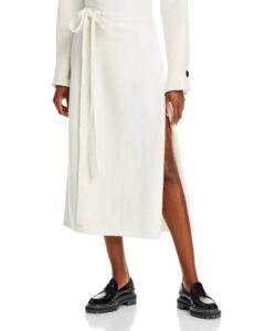 Image of sale on Zadie Knit Wrap Skirt