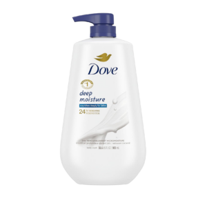 Dove Body Wash with Pump Deep Moisture for Dry Skin Moisturizing Skin Cleanser with 24hr Renewing Micromoisture Nourishes the Driest Skin 30.6 Oz
