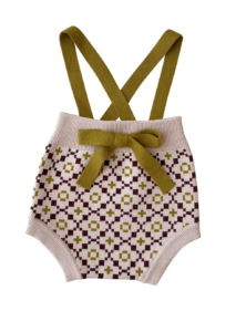 Jacquard Suspender Bodysuit