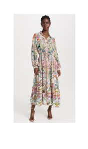 Tiered Long Shirt Dress