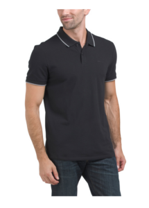 Short Sleeve Stretch Pique Polo