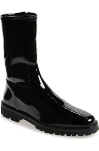 Danny Patent Lug Sole Boot (women)