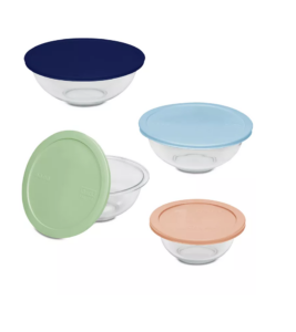 Mixing Bowl Set with Assorted Lids