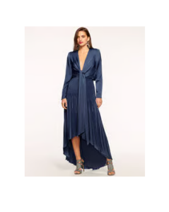 Zaylee Pleated Maxi Dress