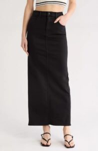 The Flagpole Denim Skirt