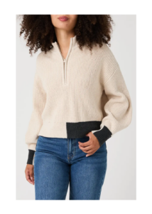 Joss Quarter Zip Sweater