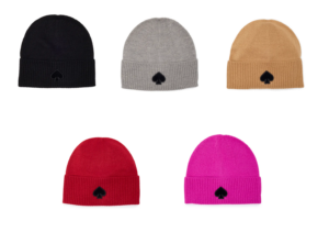 Flocked Spade Beanie