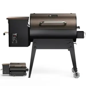 Image of sale on Kingchii 456 Sq.in. Wood Pellet Grill & Smoker