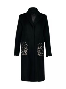 Colette Crystal-embellished Wool Coat