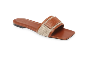 Logo Plaque Slide Sandal (women)