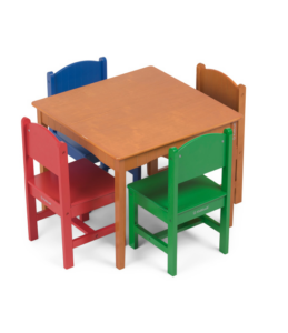 5pc Nantucket Table and Primary Chairs Set