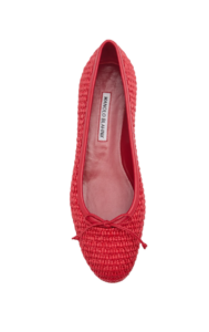 Veralli Woven Bow Ballerina Flats