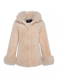 Select Sheared Cashmere Goat Jacket