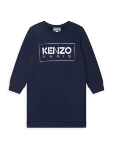 Little Girl's & Girl's Logo Sweatshirt Dress