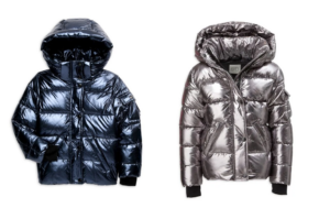Little Girl’s Metallic Straight Puffer Jacket