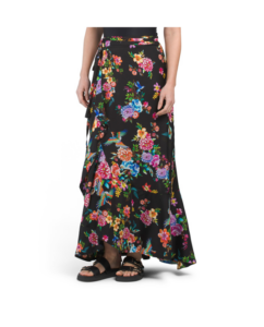 Sognatore Nero Side Tie Cover-up Pareo