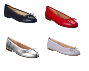 Emerald Leather Flat