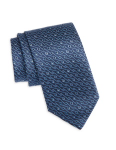 Novelty Geometric Silk Tie